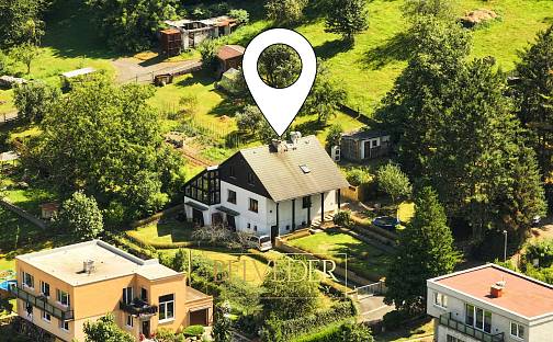 Prodej domu 190 m² s pozemkem 1 455 m², Rybova, Ústí nad Labem - Vaňov