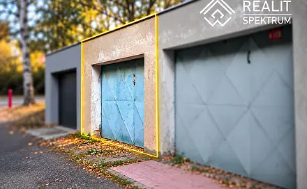 Zděná garáž 22 m2 na Dukle, Ústí nad Orlicí, Dukelská, Ústí nad Orlicí - Hylváty