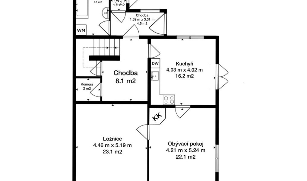 Prodej domu 157 m² s pozemkem 1 345 m², Bělá pod Bezdězem – náhled fotky 31