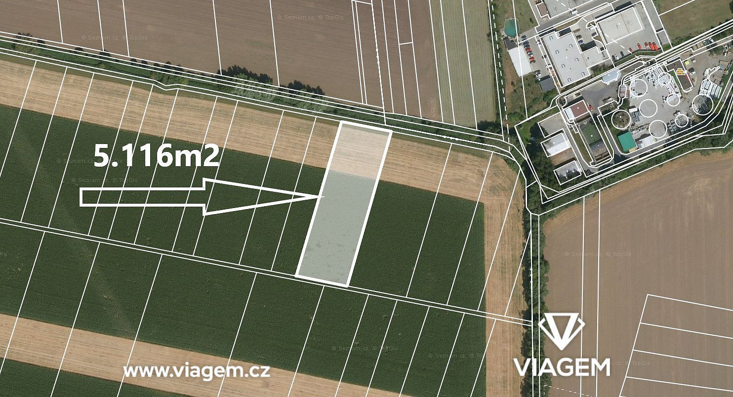 Prodej pole 5 116 m²