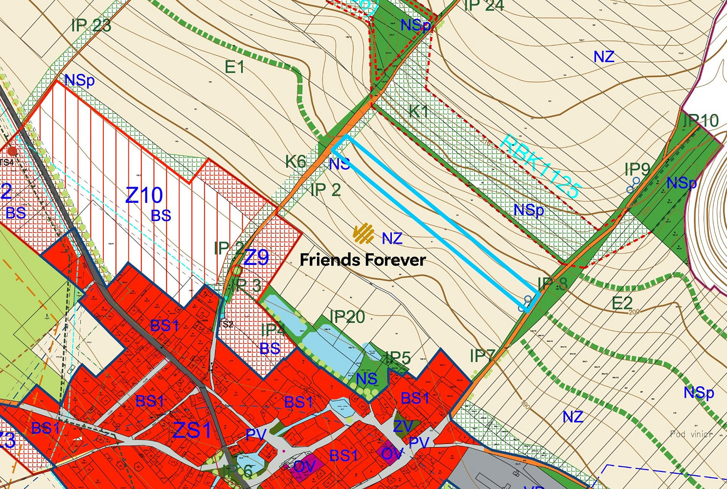 Prodej pole 11 434 m² – pohled 2