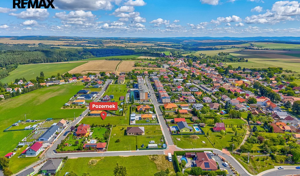 Prodej stavebního pozemku 1 845 m², Kožlany – náhled fotky 9