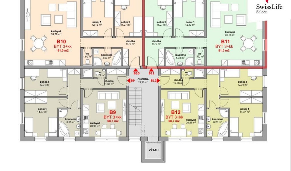 Prodej bytu 3+kk 81 m², Polná – náhled fotky 7