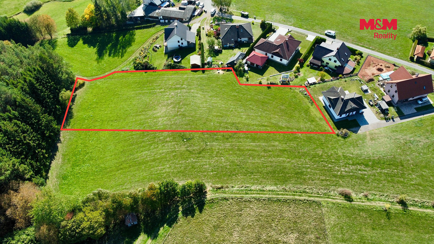 Prodej stavebního pozemku 3 527 m² – fotografie 4