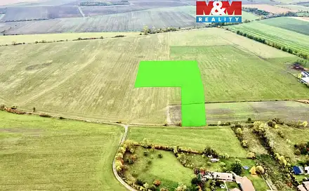 Prodej pole 19 461 m², Dolní Roveň - Komárov, okres Pardubice