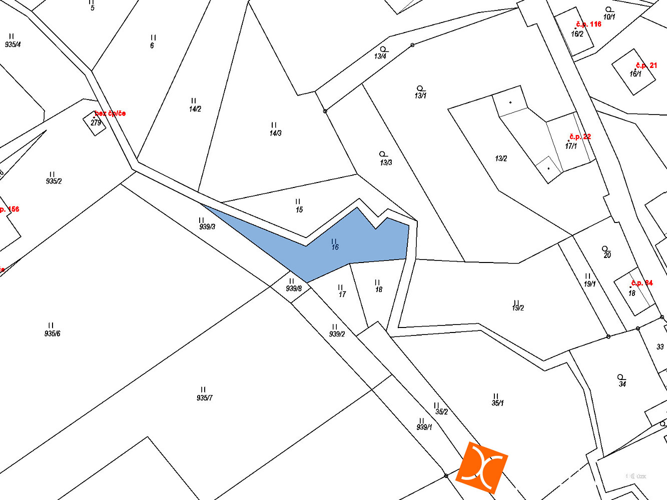 Prodej pozemku 593 m² — photo 2