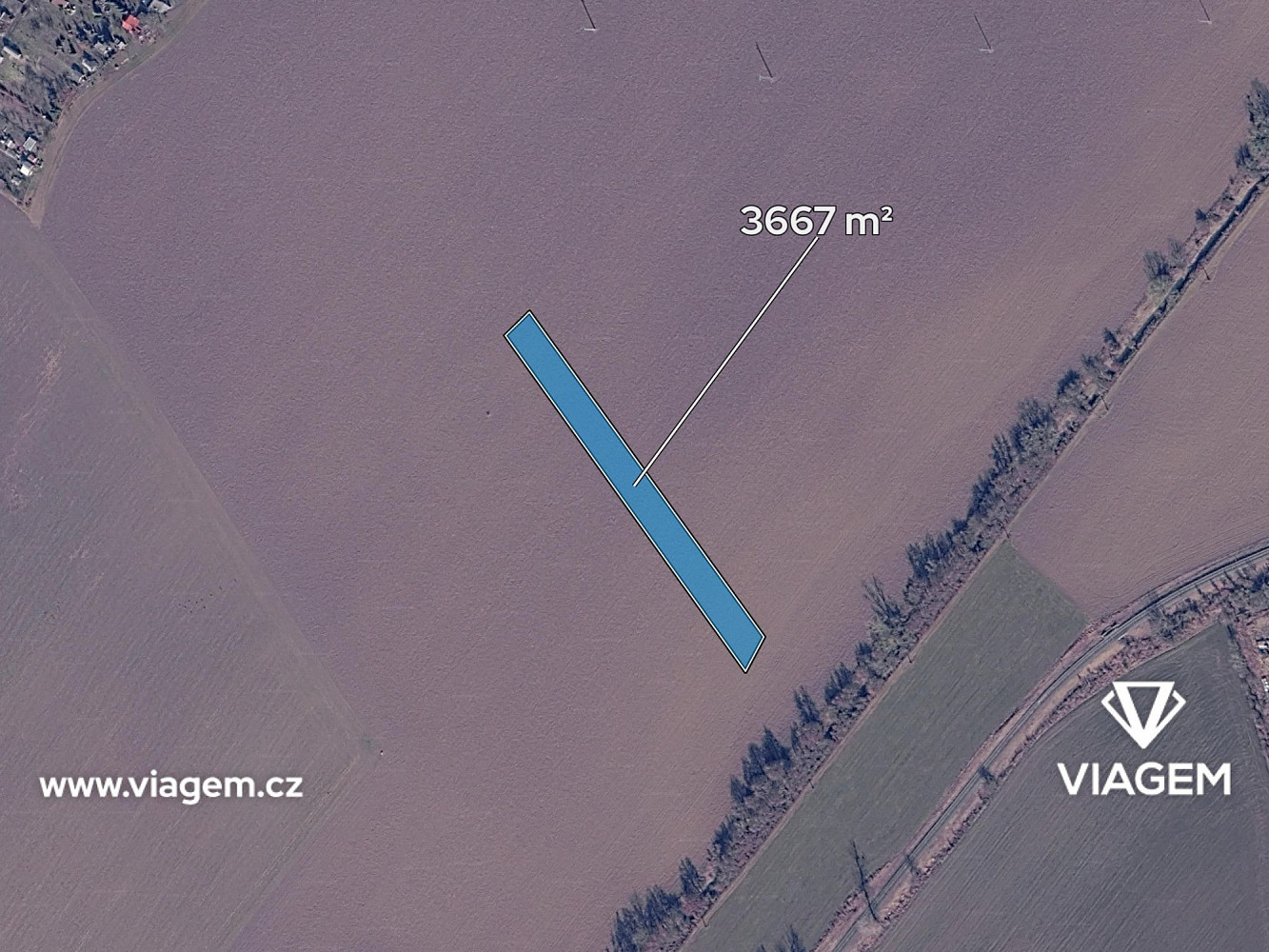 Prodej pole 3 667 m² — photo 2