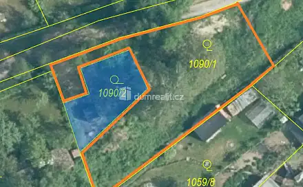 Prodej zahrady 156 m², Martínkovská, Vyšší Brod, okres Český Krumlov
