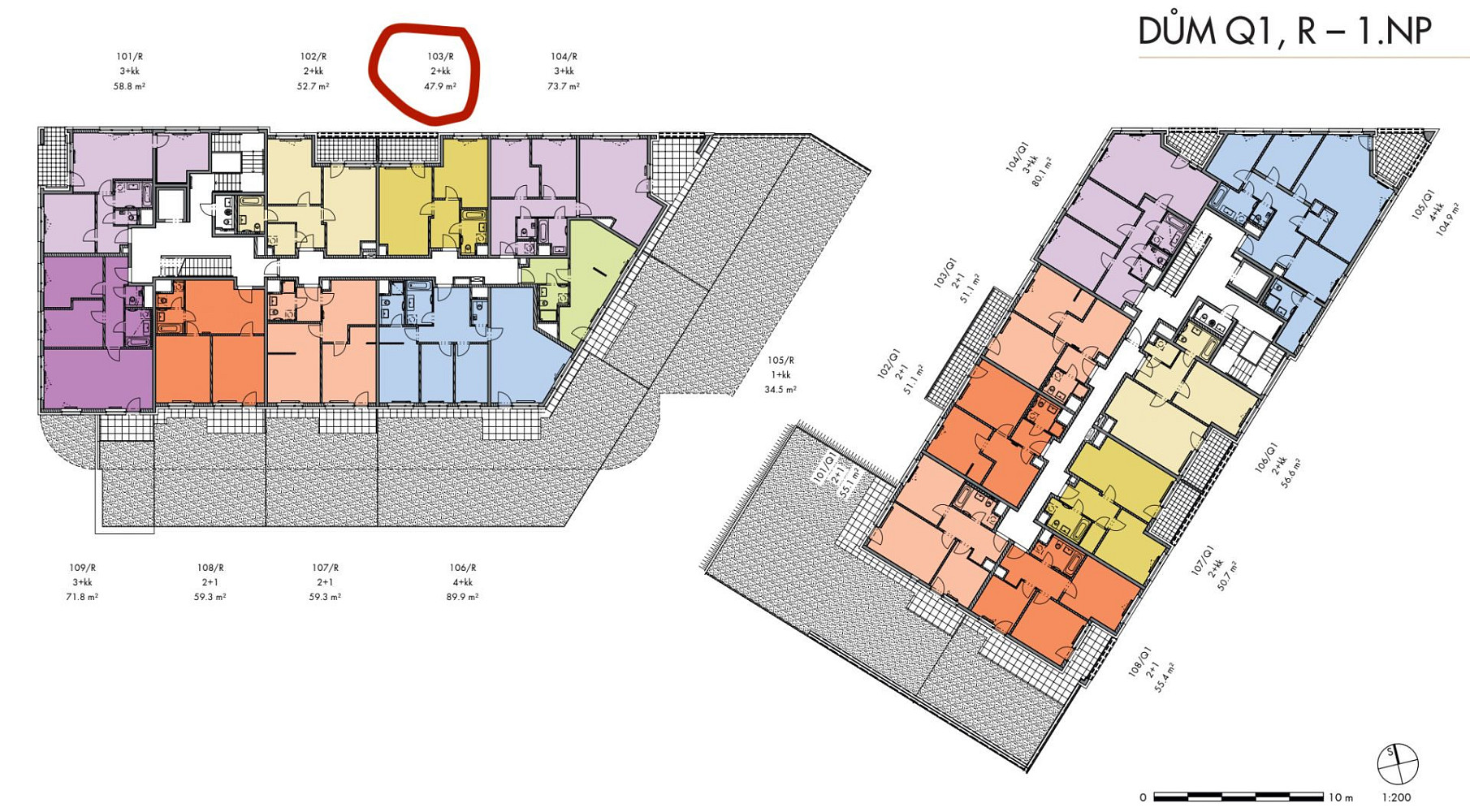 Prodej bytu 2+kk 48 m² – fotografie 4
