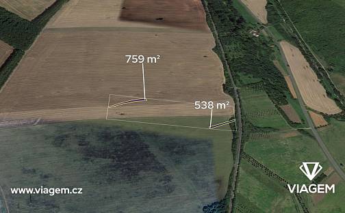 Prodej pole 756 m², Velká nad Veličkou, okres Hodonín