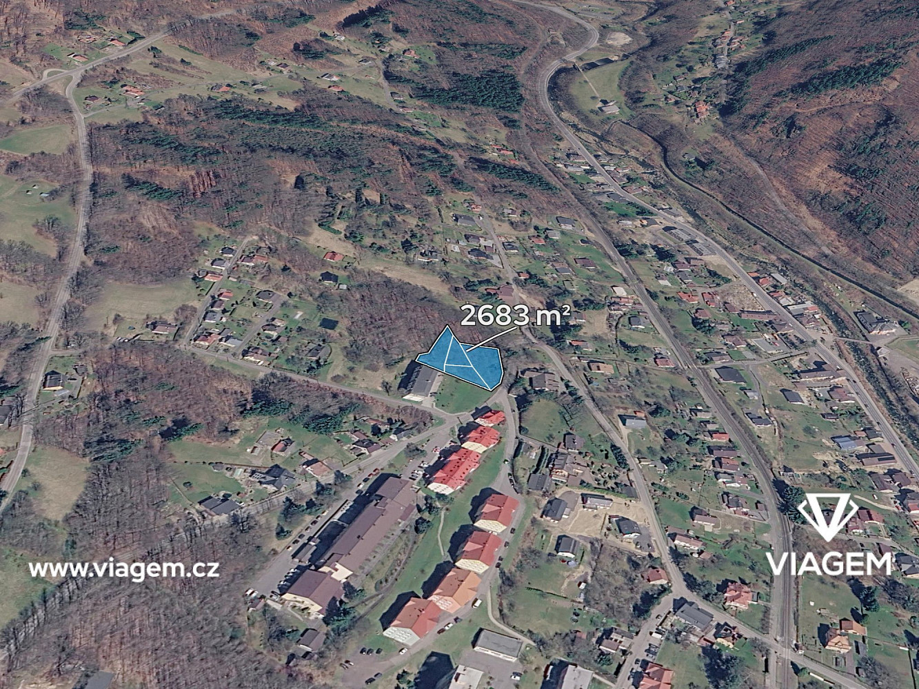 Prodej lesa 2 235 m²
