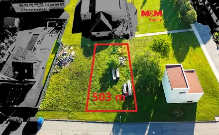 Prodej stavebního pozemku 503 m², Nasavrky, okres Chrudim