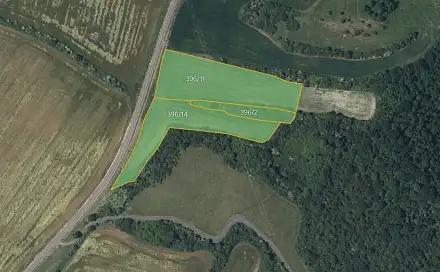 Prodej pole 11 490 m², Hrobčice - Razice, okres Teplice
