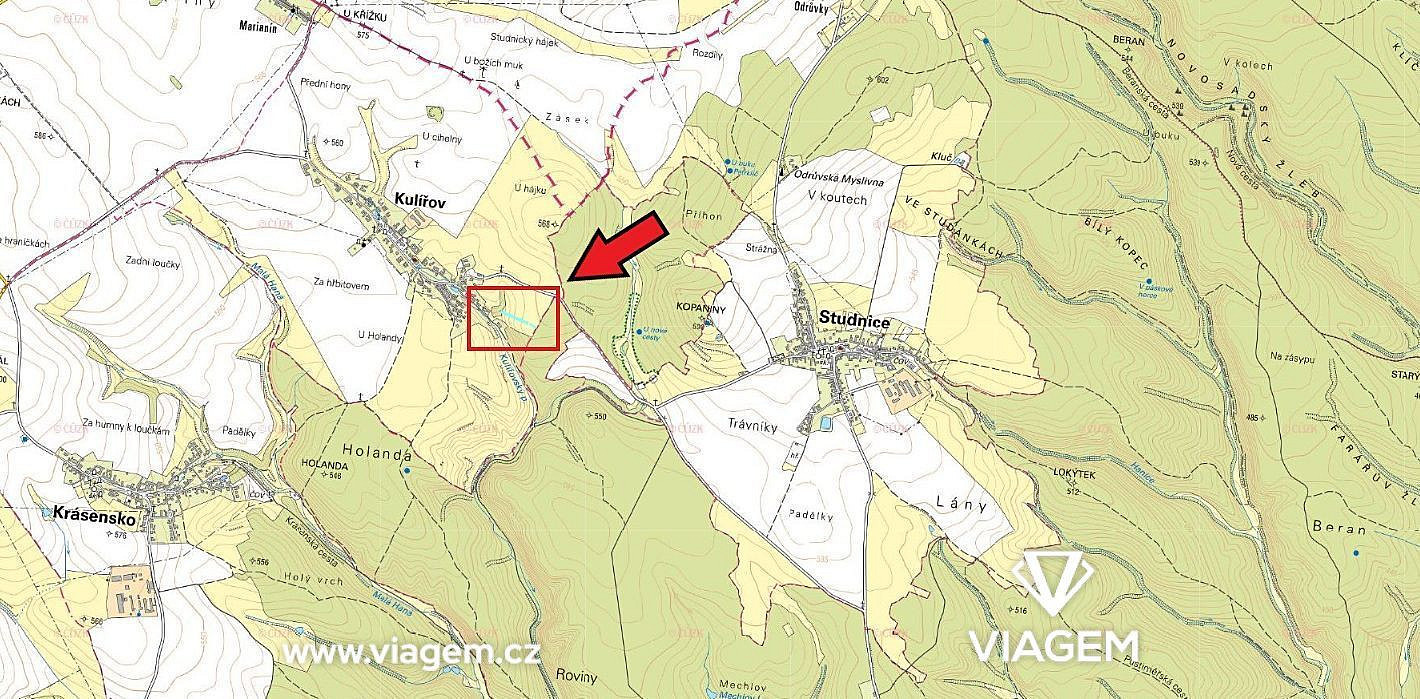 Prodej pole 142 m² – pohled 3