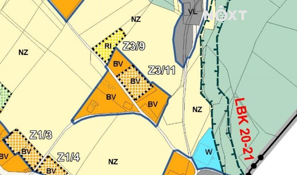 Prodej stavebního pozemku 2 318 m², Malé Svatoňovice – náhled fotky 15