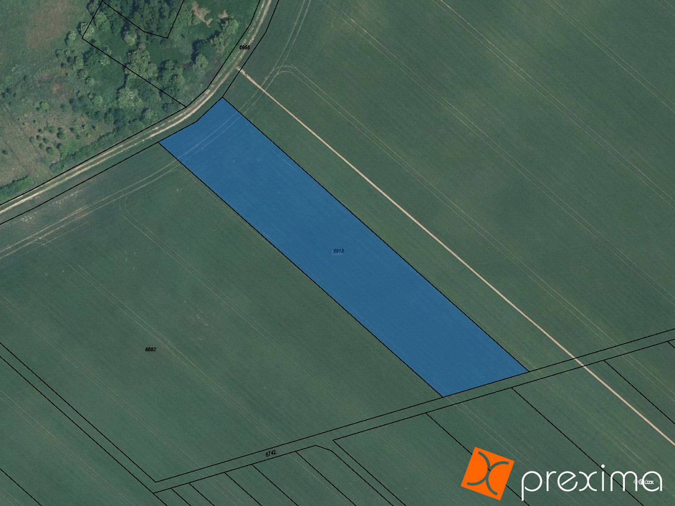 Prodej pole 819 m²