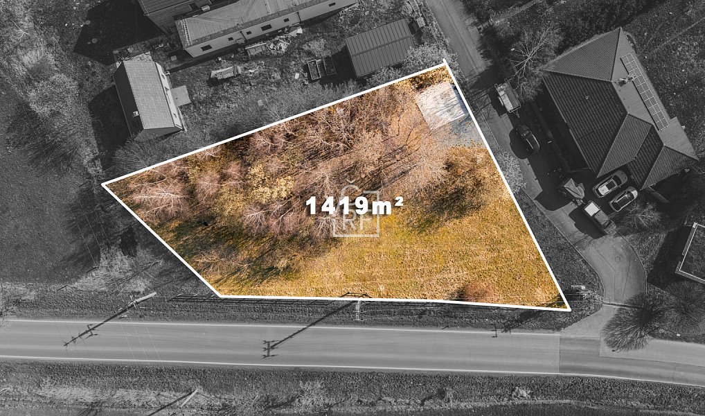 Prodej stavebního pozemku 1 419 m², Svinaře – náhled fotky 10
