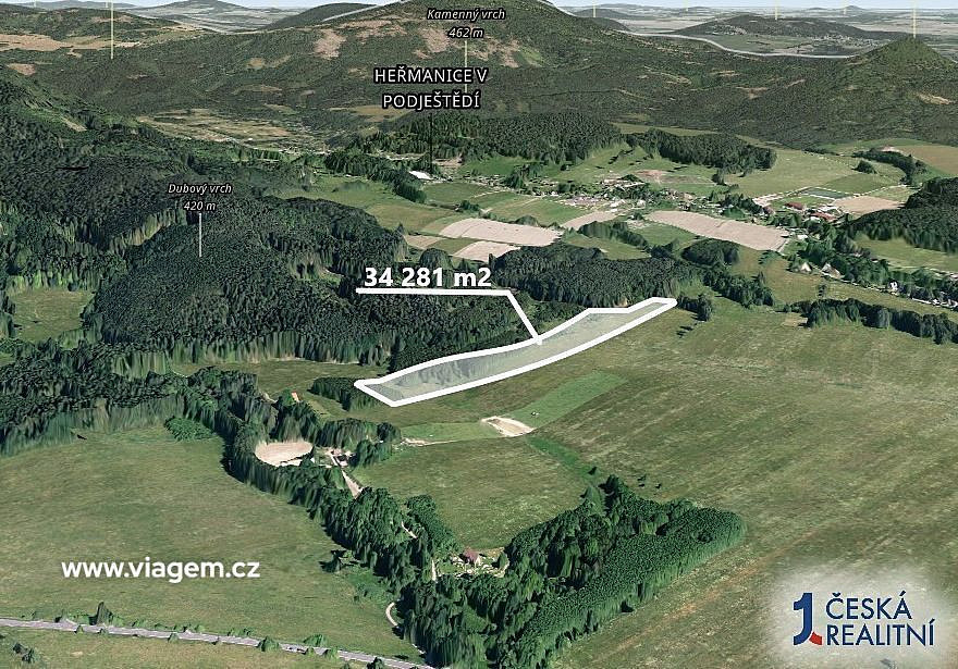 Prodej pole 6 427 m² – fotografie 2