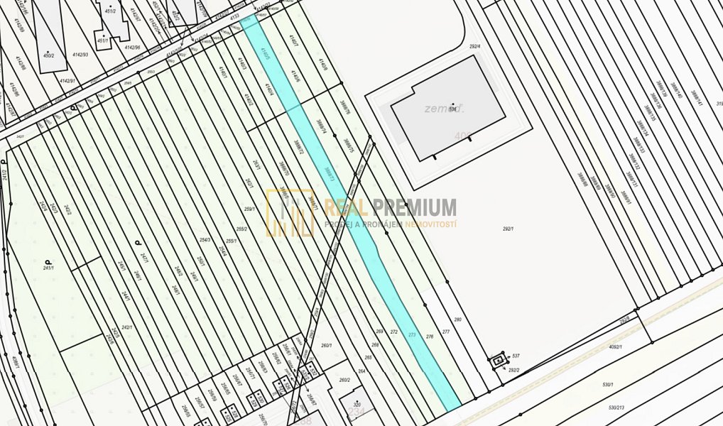 Prodej komerčního pozemku 1 363 m², Boršice u Blatnice – náhled fotky 4