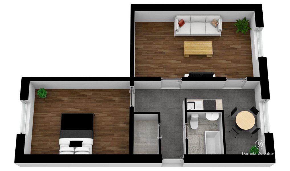 Pronájem bytu 2+1 63 m², Strakonice – náhled fotky 15