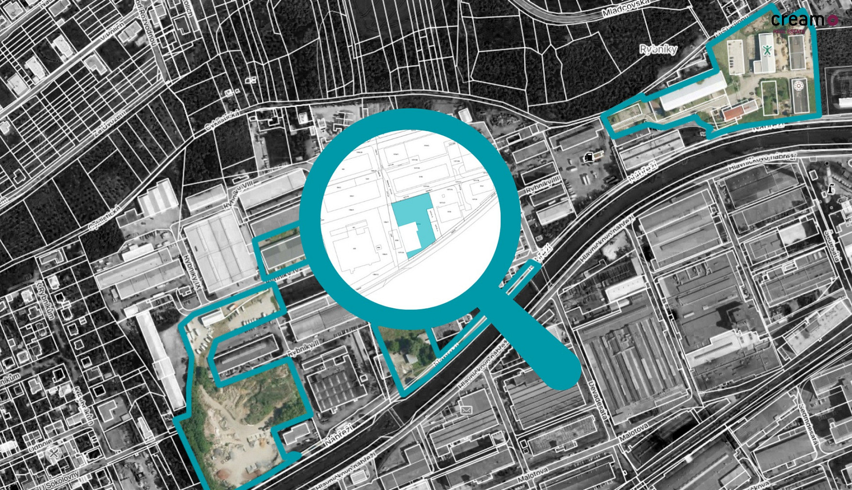 Pronájem komerčního pozemku 3 057 m²