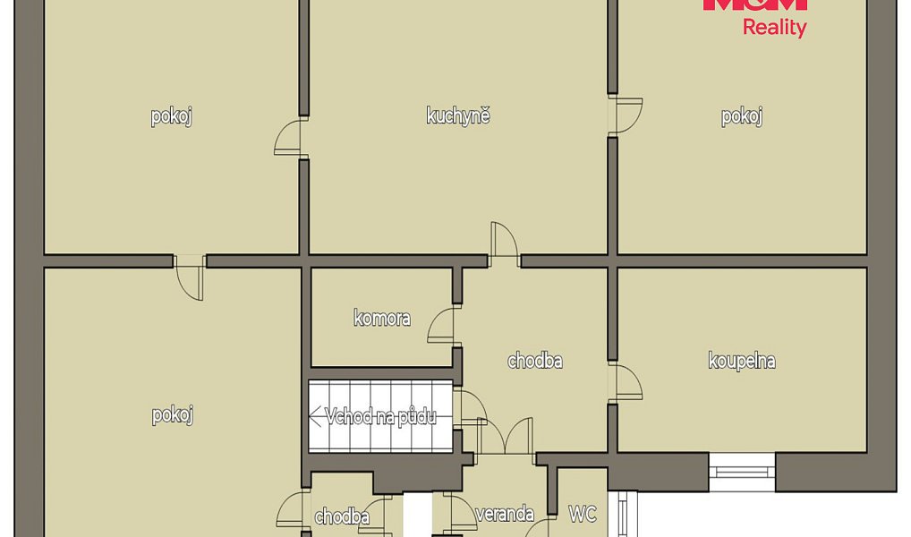 Prodej domu 89 m² s pozemkem 613 m², Kožlí – náhled fotky 13