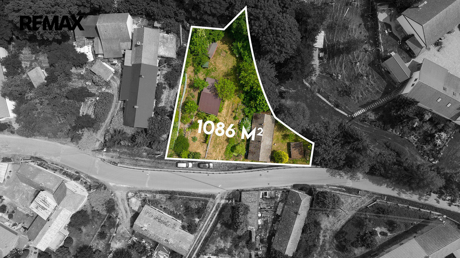 Prodej stavebního pozemku 1 086 m²