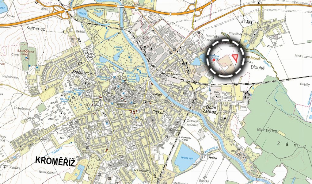 Prodej pole 6 981 m², Kroměříž – náhled fotky 3