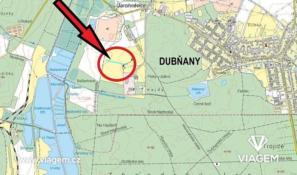 Prodej pole 888 m², Dubňany – náhled fotky 4