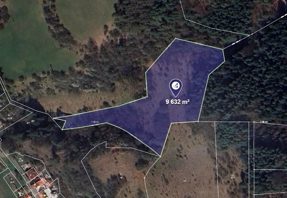 Prodej louky 9 632 m²