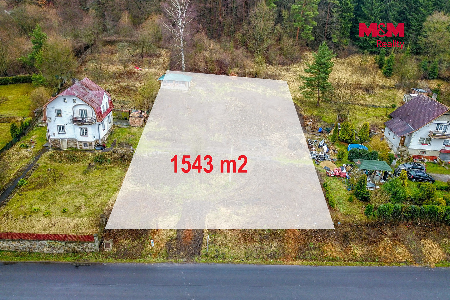 Prodej stavebního pozemku 1 543 m² – fotografie 2