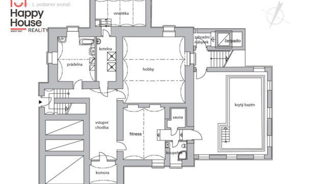 Pronájem domu 827 m² s pozemkem 8 770 m², Praha – náhled fotky 28