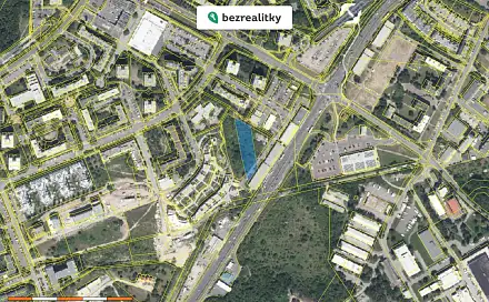 Prodej stavebního pozemku 2 992 m², Hlubočepská, Praha 5 - Hlubočepy