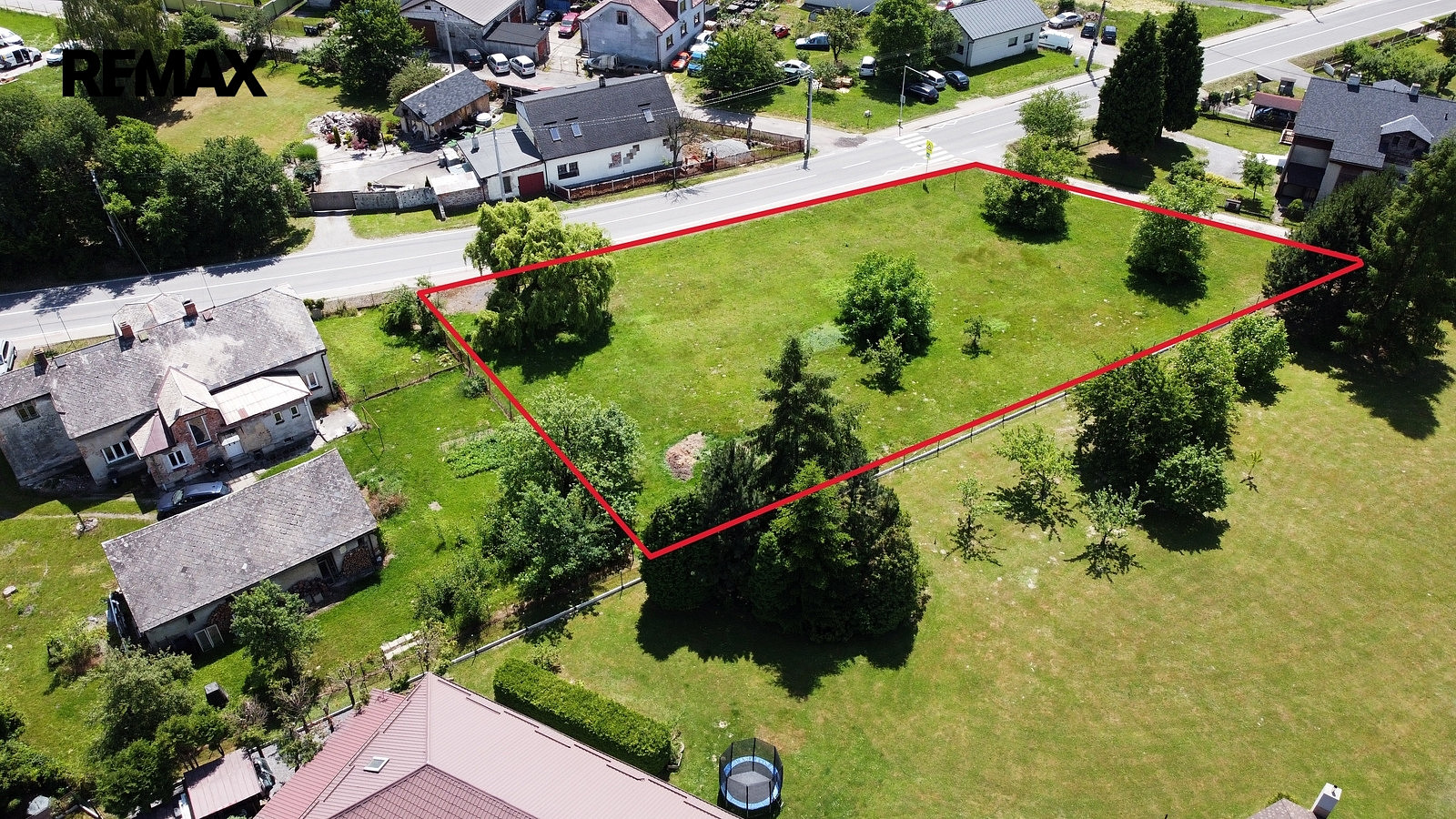 Prodej stavebního pozemku 1 848 m² – pohled 6