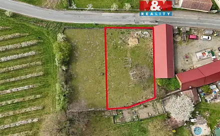 Prodej stavebního pozemku 726 m², Semtěš, okres Kutná Hora