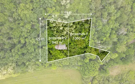 Prodej stavebního pozemku 1 000 m², Vráž