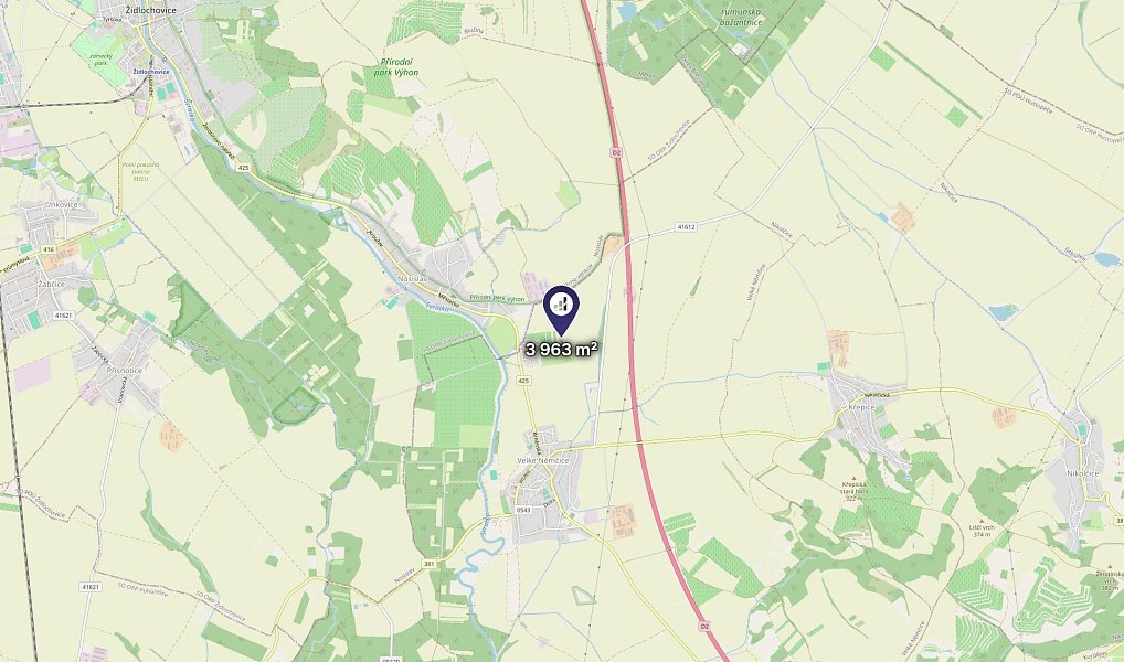 Prodej pole 3 963 m², Velké Němčice – náhled fotky 3