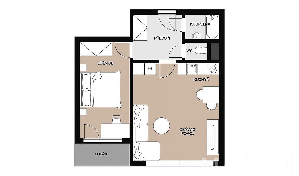Prodej bytu 2+kk 43 m², Praha – náhled fotky 18