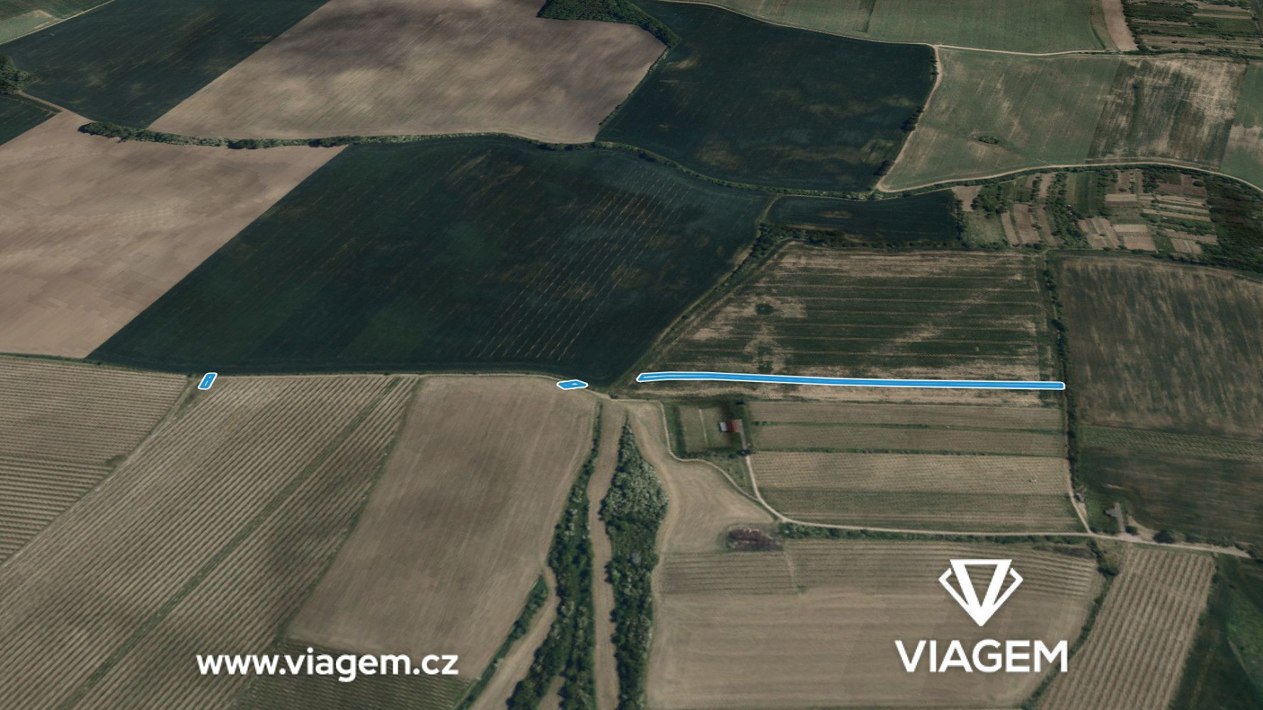 Prodej pole 1 035 m² – fotografie 2