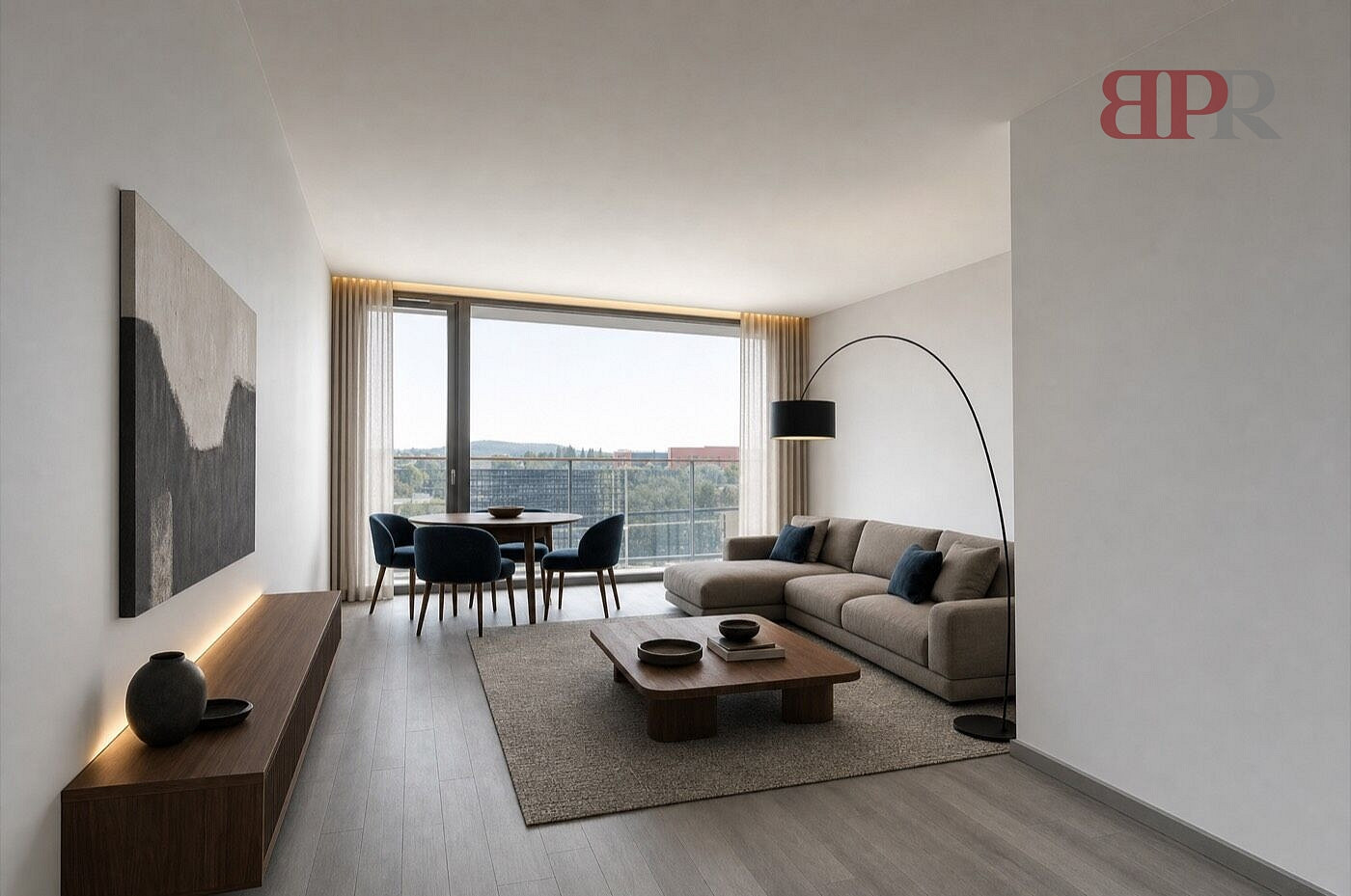 Prodej bytu 1+kk, 46,70 m² s balkonem 6,37 m², nejvyšší podlaží vily, Liberec Starý Harcov