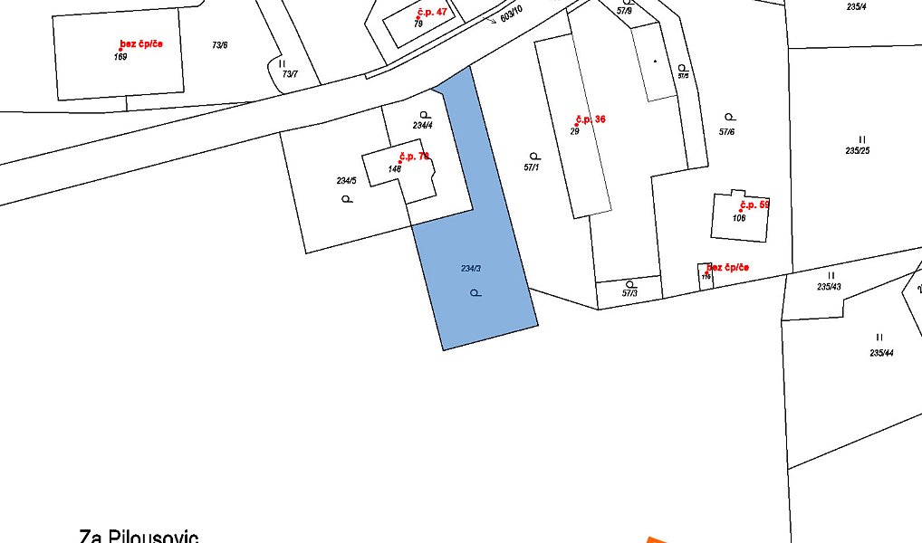 Prodej stavebního pozemku 109 m², Suchodol – náhled fotky 4