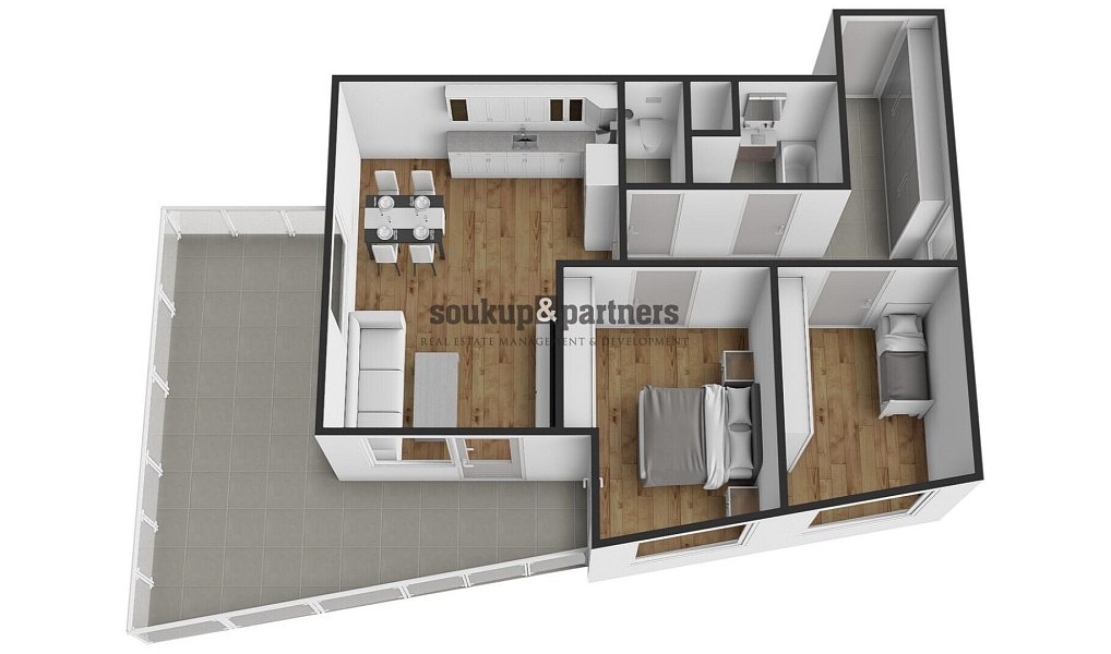 Prodej bytu 3+kk 69 m², Praha – náhled fotky 31