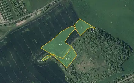 Prodej pole 11 429 m², Chotiměř, okres Litoměřice