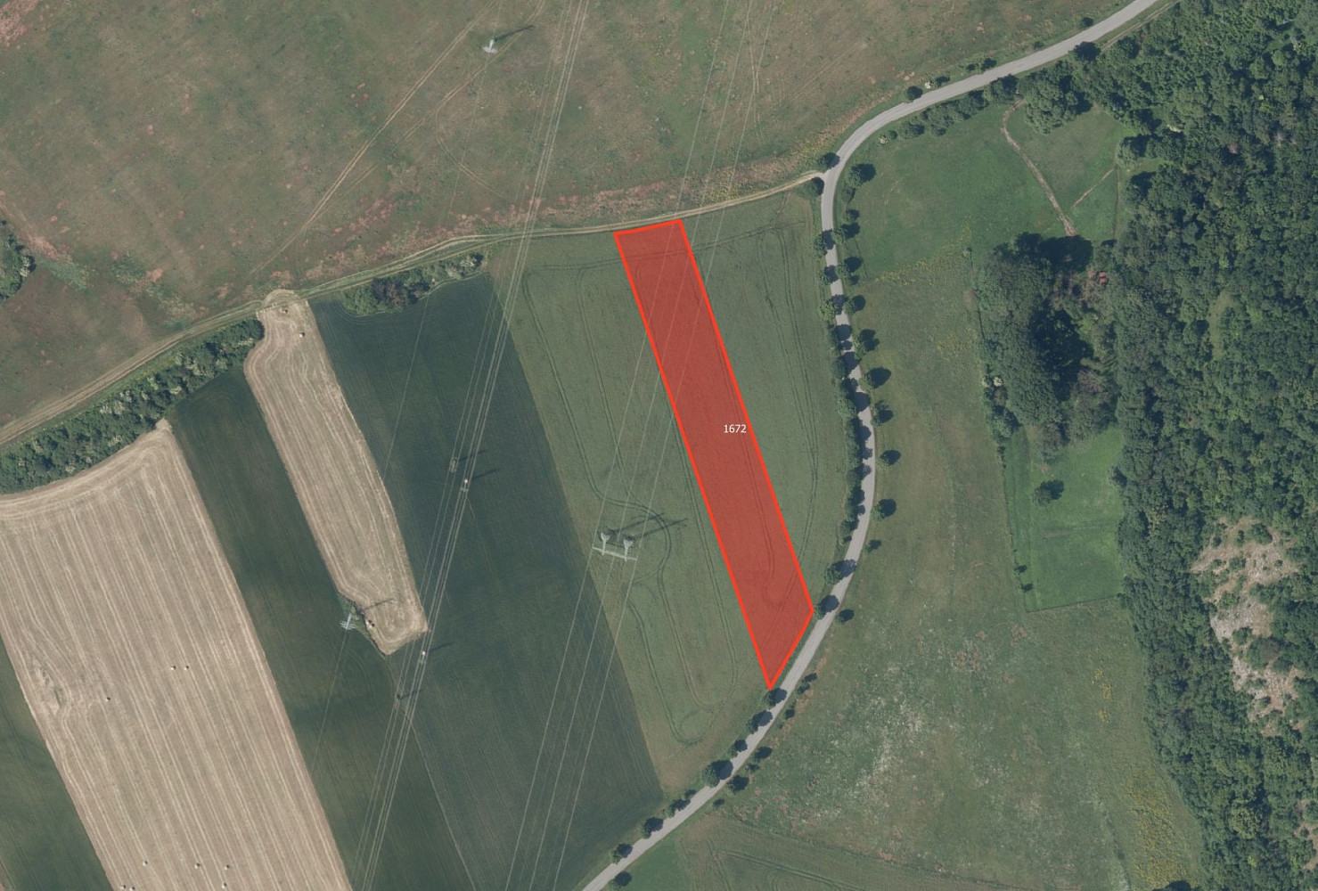 Prodej pole 5 136 m²
