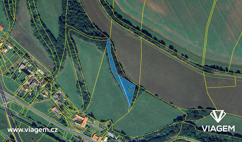 Prodej pole 3 044 m², Linhartice – náhled fotky 4
