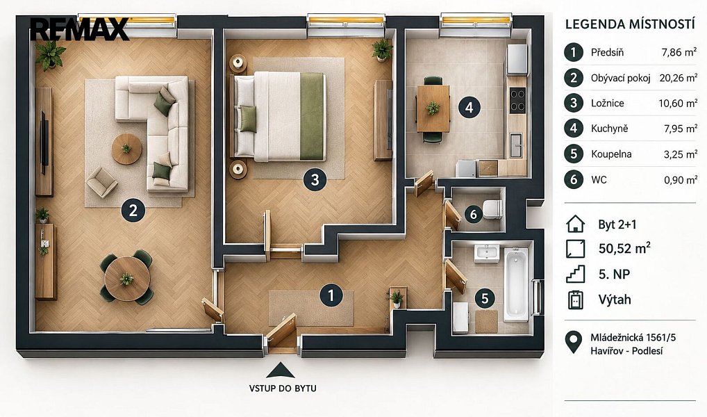 Prodej bytu 2+1 51 m², Havířov – náhled fotky 23
