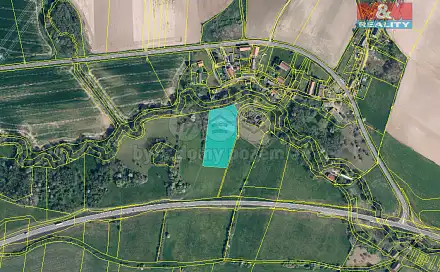 Prodej louky 2 150 m², Kravaře, okres Česká Lípa