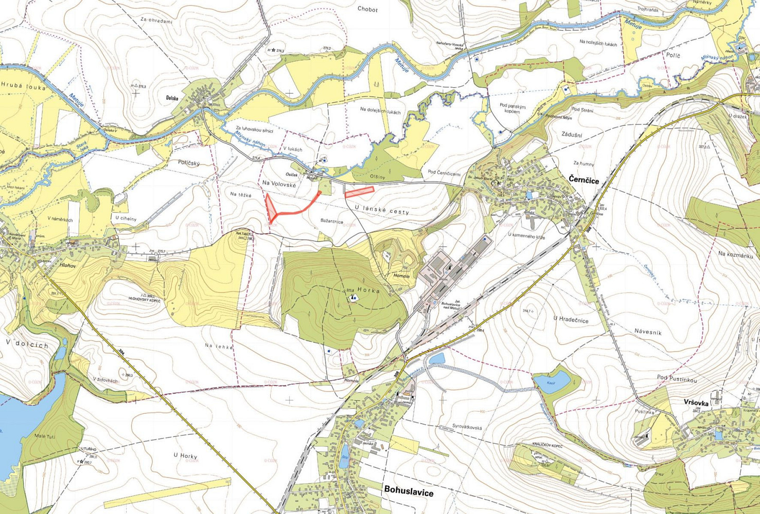 Prodej pole 6 008 m² — photo 2