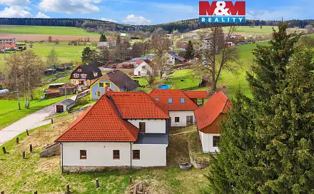 Prodej domu 311 m² s pozemkem 2 620 m², Adršpach - Horní Adršpach, okres Náchod