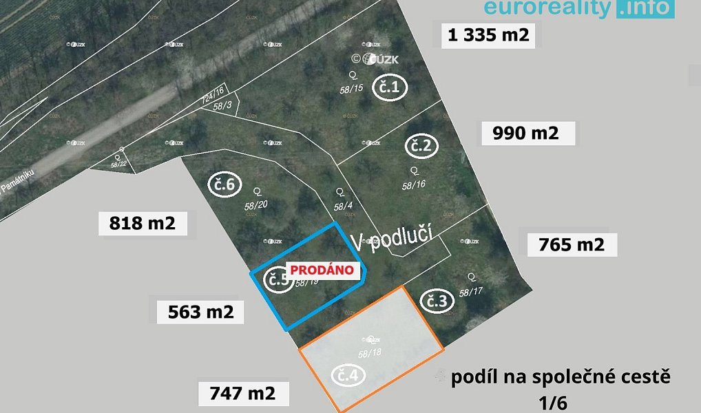 Prodej pozemku, 747 m², Plzeň-město, Plzeň